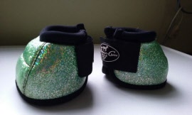 Professionals Choice Over Reach Boots - Lime Green