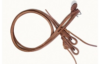 Angus Barrett 6ft Split Leather Reins at Equigear